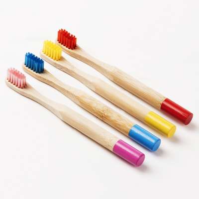 2020 New brush eco friendly  bamboo toothbrush set with customized logo natural bamboo toothbrush